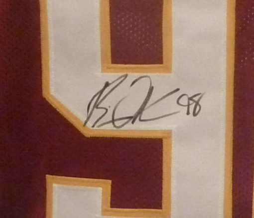 Brian Orakpo Autographed/Signed Washington Redskins Red Size XL Jersey 12652