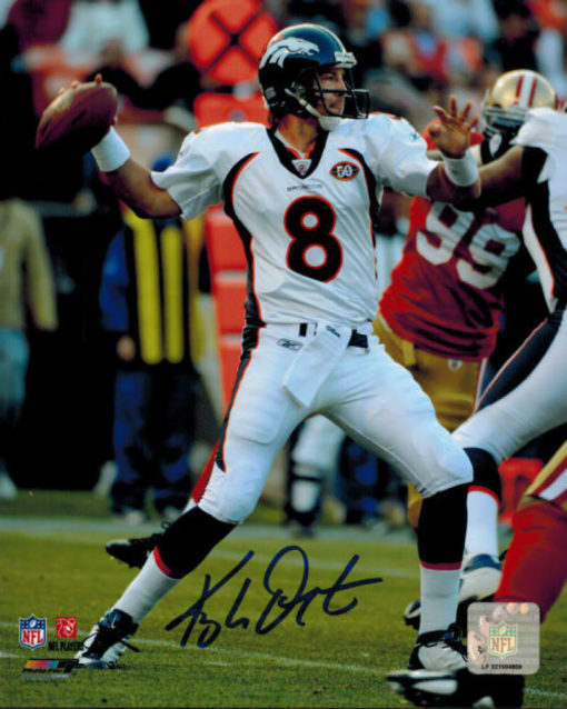 Kyle Orton Autographed/Signed Denver Broncos 8x10 Photo 12659 PF