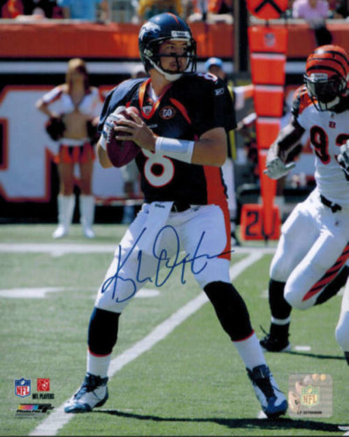 Kyle Orton Autographed/Signed Denver Broncos 8x10 Photo 12660