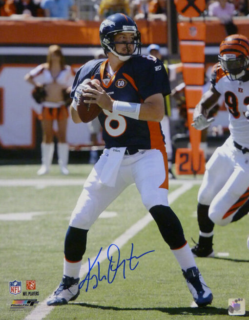 Kyle Orton Autographed/Signed Denver Broncos 16x20 Photo 12661