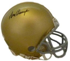 Ara Parseghian Autographed Notre Dame Fighting Irish Mini Helmet JSA 12710