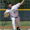 Drew Pomeranz Autographed/Signed Colorado Rockies 8x10 Photo 12781