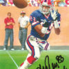 Andre Reed Autographed Buffalo Bills Goal Line Art Card in Black HOF 12827