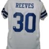 Dan Reeves Autographed/Signed Dallas Cowboys XL White Jersey SB VI JSA 12842