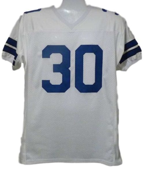 Dan Reeves Autographed/Signed Dallas Cowboys XL White Jersey SB VI JSA 12842