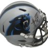 Luke Kuechly Autographed Carolina Panthers Speed Replica Helmet JSA 12851