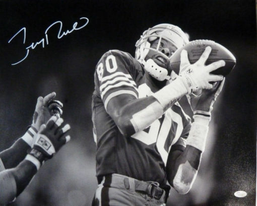Jerry Rice Autographed/Signed San Francisco 49ers 16x20 Photo JSA 12854