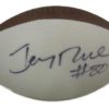 Jerry Rice Autographed/Signed San Francisco 49ers Wilson Logo Football JSA 12858