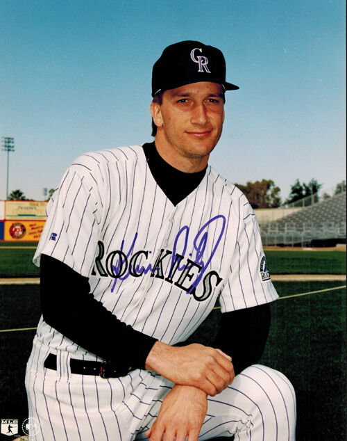 Kevin Ritz Autographed/Signed Colorado Rockies 8x10 Photo 12902