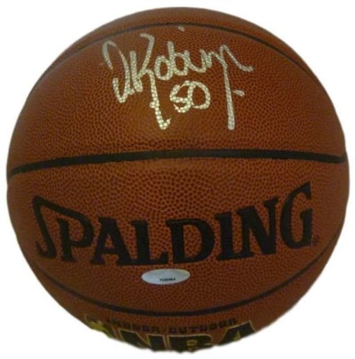 David Robinson Autographed/Signed San Antonio Spurs Basketball Tristar 12939
