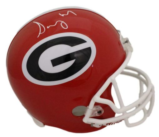 Sony Michel Autographed/Signed Georgia Bulldogs Replica Helmet JSA 12949