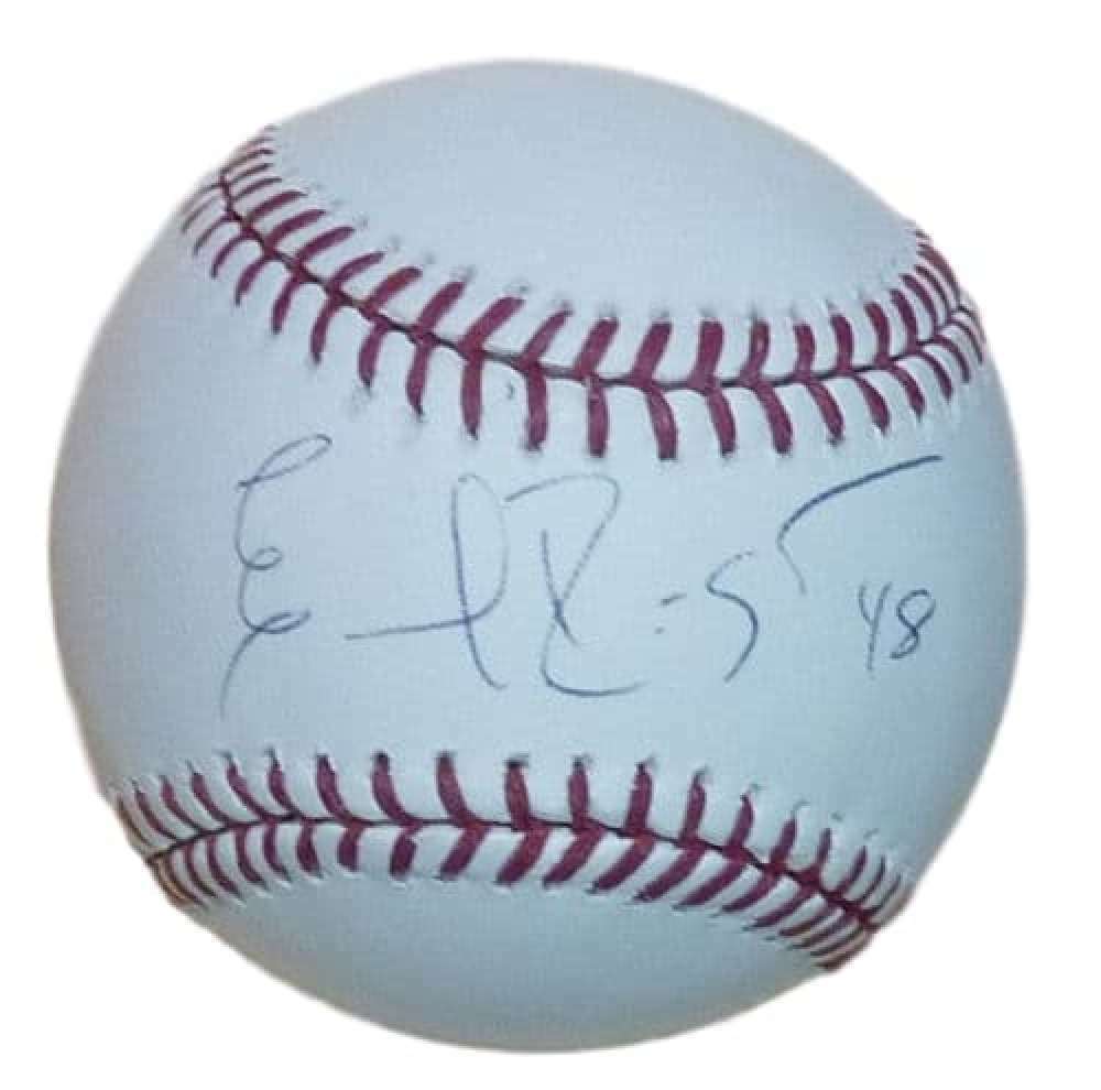 Esmil Rogers Autographed/Signed Rockies/Yankees/Blue Jays OML Baseball 12974