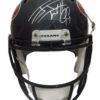 JJ Watt Autographed/Signed Houston Texans Speed Replica Helmet JSA 12982