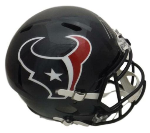JJ Watt Autographed/Signed Houston Texans Speed Replica Helmet JSA 12982