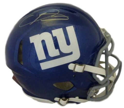 Odell Beckham Jr Autographed New York Giants Speed Replica Helmet JSA 12987