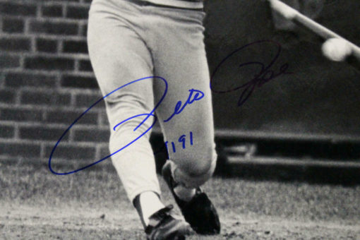 Pete Rose Autographed/Signed Cincinnati Reds 16x20 Photo 4191 JSA 12998 PF