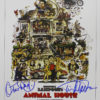 Tim Matheson & Otis Day Autographed Animal House 11x17 Poster Print 13000