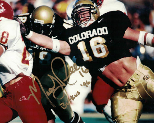 Matt Russell Autographed/Signed Colorado Buffaloes 8x10 Photo 13028