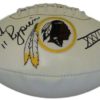 Mark Rypien Autographed Washington Redskins White Logo Football SB MVP JSA 13049