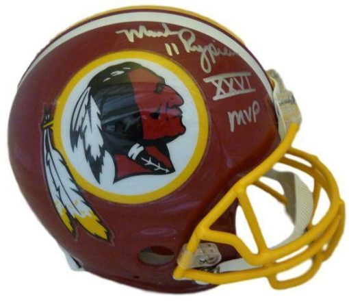 Mark Rypien Autographed Washington Redskins Authentic Helmet JSA 13050