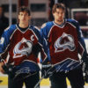 Joe Sakic & Peter Forsberg Signed Colorado Avalanche 16x20 Photo BAS 13074 PF