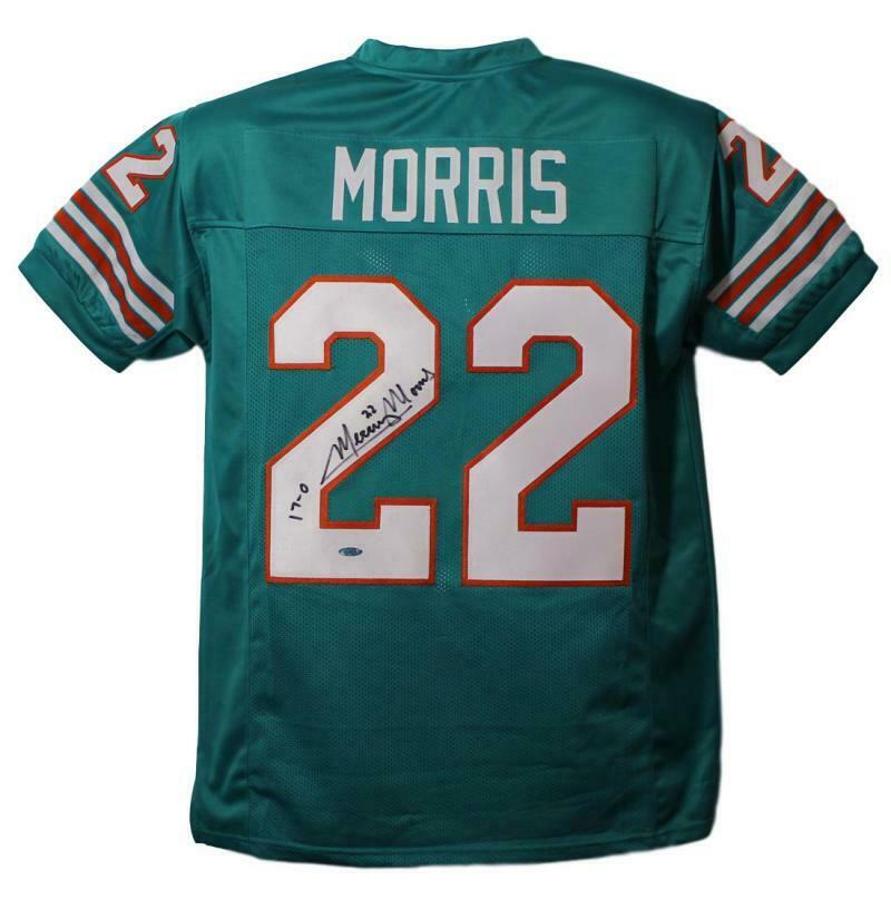 Paul Warfield Autographed Signed Miami Dolphins Teal XL Jersey HOF