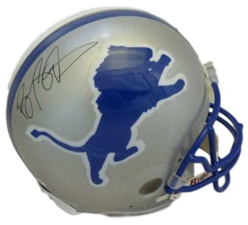 Barry Sanders Autographed/Signed Detroit Lions Proline Helmet JSA 13089
