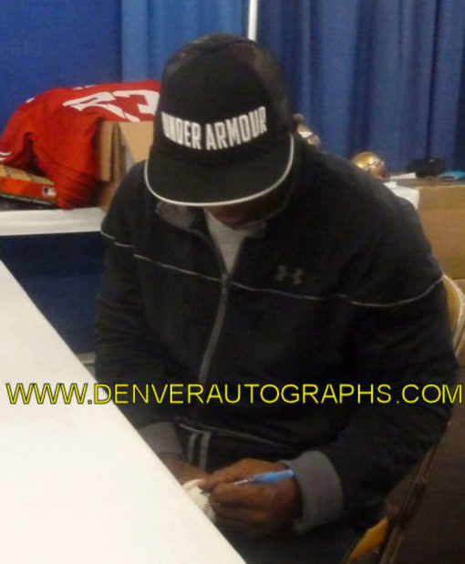 Deion Sanders Autographed/Signed Atlanta Braves OML Baseball JSA 13100