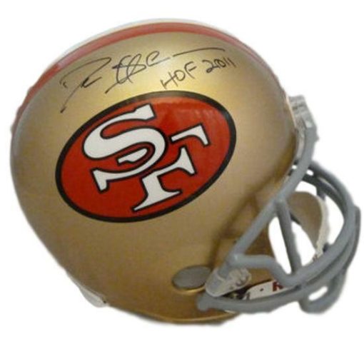 Deion Sanders Autographed San Francisco 49ers Replica Helmet JSA 13106