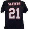 Deion Sanders Autographed/Signed Atlanta Falcons Size XL Black Jersey JSA 13113