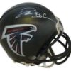 Deion Sanders Autographed/Signed Atlanta Falcons Mini Helmet JSA 13115