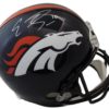 Emmanuel Sanders Autographed Denver Broncos Riddell Replica Helmet JSA 13126