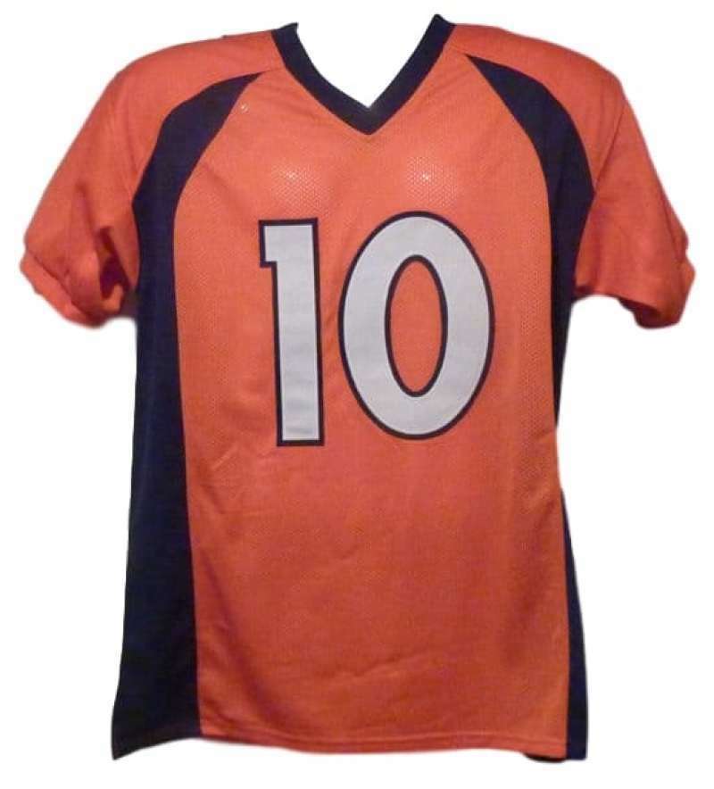 Emmanuel Sanders Autographed Denver Broncos Orange XL Jersey JSA 13130 Denver Autographs