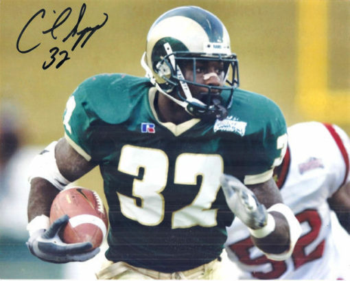 Cecil Sapp Autographed/Signed Colorado State Rams 8x10 Photo 13139