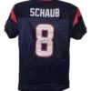 Matt Schaub Autographed/Signed Houston Texans Blue XL Jersey JSA 13168