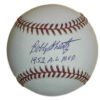 Bobby Shantz Autographed/Signed New York Yankees OML Baseball AL MVP 13192