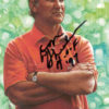 Don Shula Autographed/Signed Miami Dolphins Goal Line Art Black HOF 13221