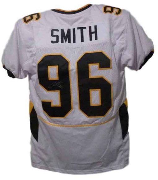 Justin Smith Autographed Missouri Tigers White Mesh XL Jersey JSA 13294