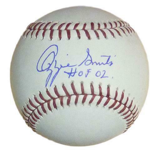Ozzie Smith Autographed/Signed St Louis Cardinals OML Baseball HOF JSA 13305