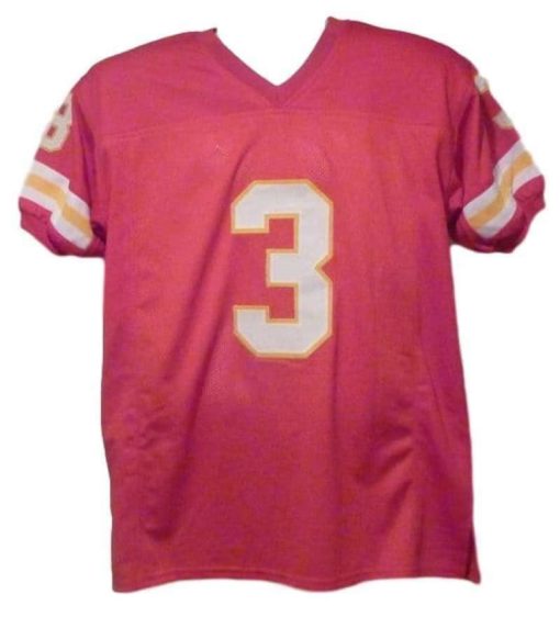 Jan Stenerud Autographed/Signed Kansas City Chiefs Red XL Jersey HOF 13375