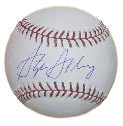 Stephen Strasburg Autographed OML Baseball Washington Nationals JSA 13395