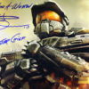 Steve Downes Autographed/Signed Halo 11x14 Photo Master Chief BAS 13424