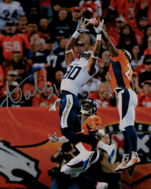 Aqib Talib Autographed/Signed Denver Broncos 8x10 Photo 13428