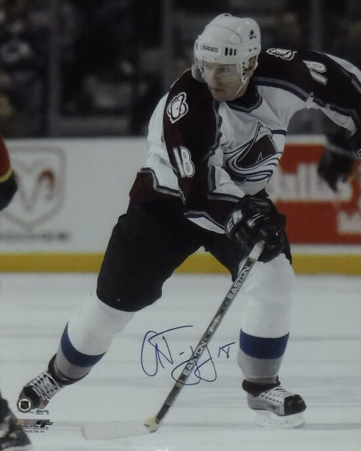 Alex Tanguay Autographed/Signed Colorado Avalanche 16x20 Photo 13436