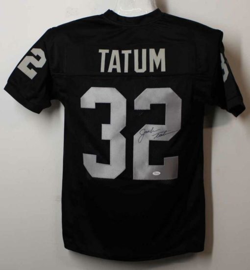 Jack Tatum Autographed/Signed Oakland Raiders XL Black Jersey JSA 13449