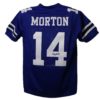 Craig Morton Autographed/Signed Dallas Cowboys XL Blue Jersey JSA 13470