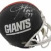 Lawrence Taylor Autographed New York Giants TB Replica Helmet HOF JSA 13477