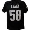 Lawrence Taylor Autographed Any Given Sunday Black XL Jersey Lavay JSA 13482