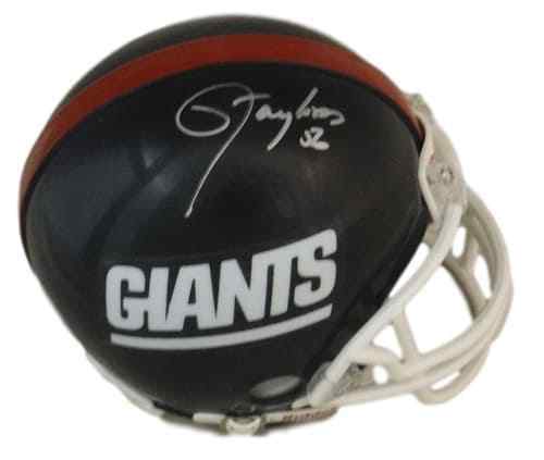 Lawrence Taylor Autographed/Signed New York Giants Mini Helmet JSA 13483