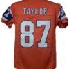 Lionel Taylor Autographed/Signed Denver Broncos XL Orange Jersey 13491